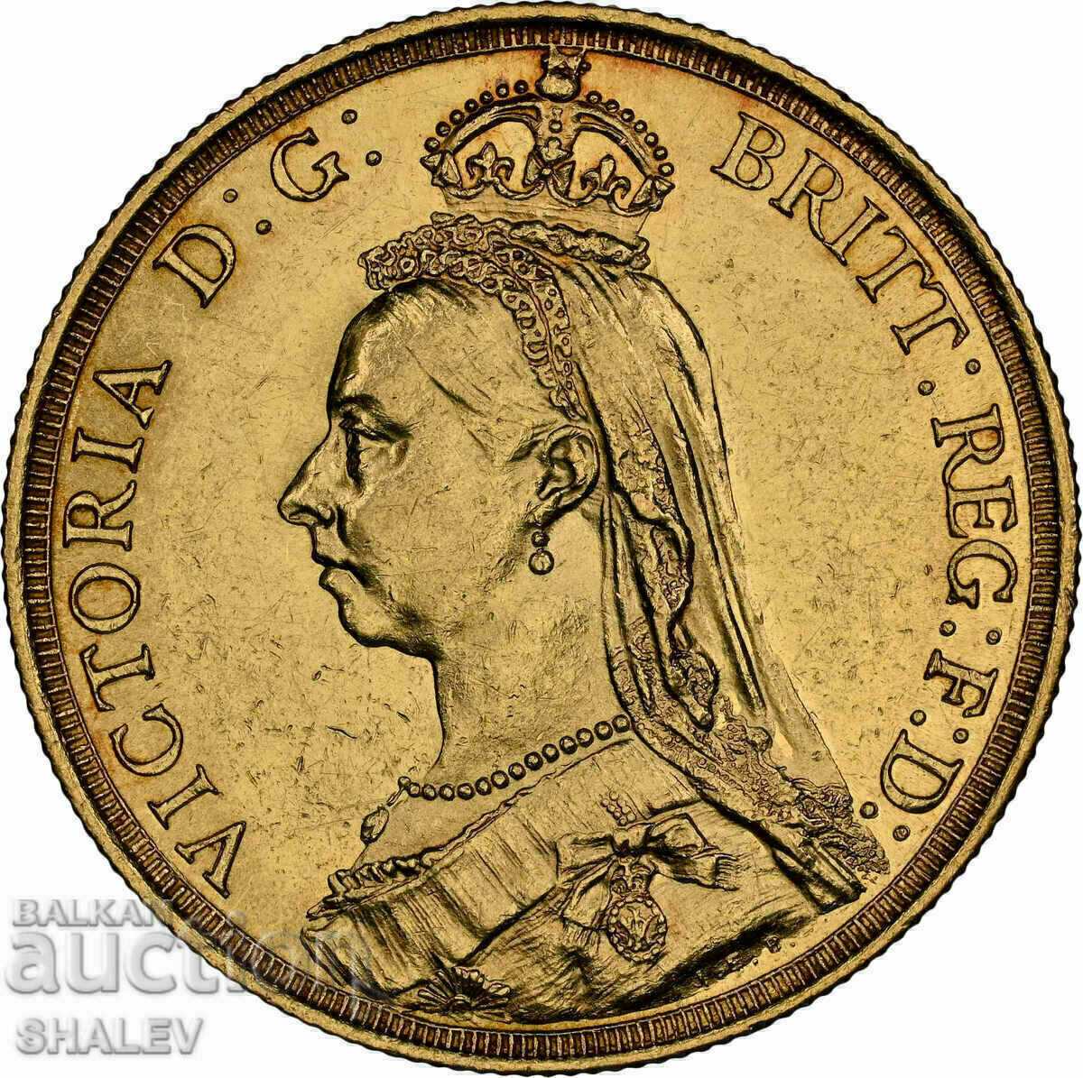 Auction 2 Soverein 1887 Great Britain - AU58 (gold) Auction 2 Soverein 1887 Great Britain - AU58 (gold)