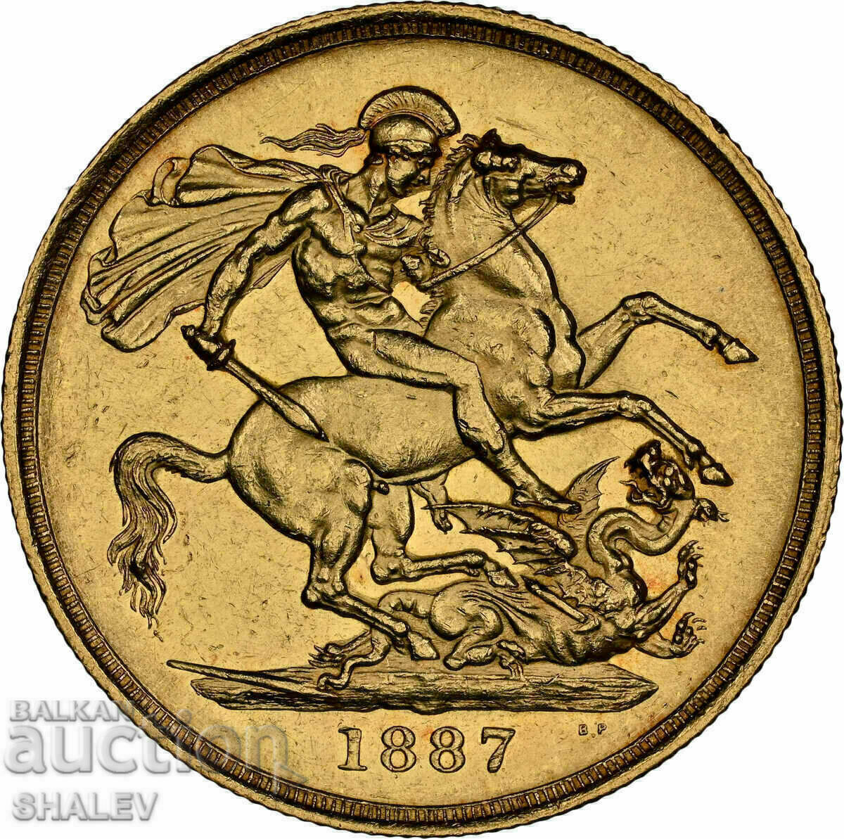 Delivery of 2 Soverein 1887 Great Britain - AU58 (gold) Delivery of 2 Soverein 1887 Great Britain - AU58 (gold)