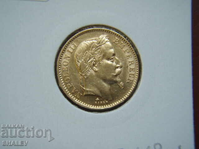 20 Francs 1866 А France (20 франка Франция) - AU/Unc (злато) - 5