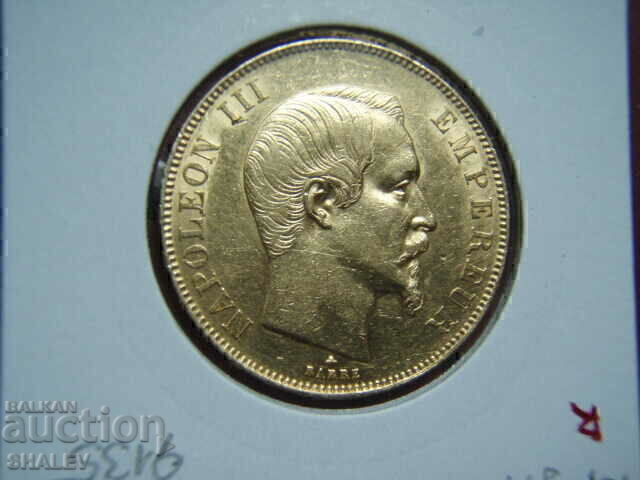 50 φράγκα 1858 BB Γαλλία (50 φράγκα Γαλλία) - AU (χρυσός) - 6