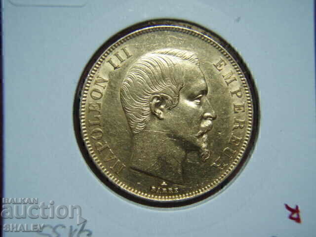 50 φράγκα 1858 BB Γαλλία (50 φράγκα Γαλλία) - AU (χρυσός) - 7