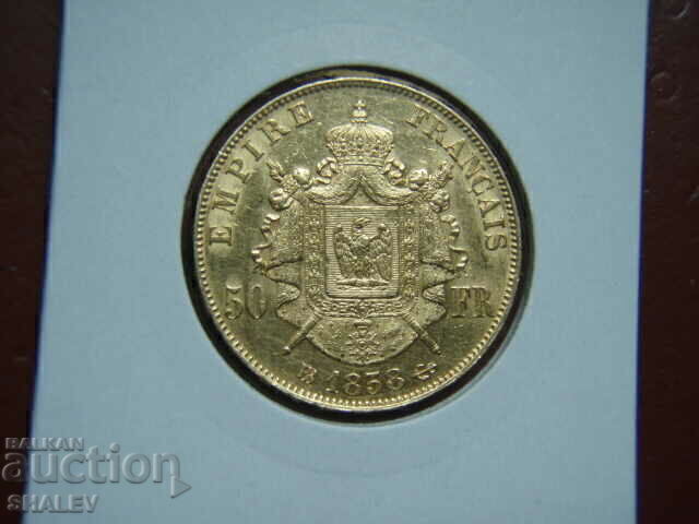 50 Francs 1858 BB France (50 francs France) - AU (gold) 50 Francs 1858 BB France (50 francs France) - AU (gold)
