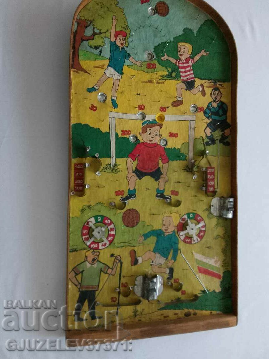 Vintage pinball board 63.cm(600mm), soccer retro Vintage pinball board 63.cm(600mm), soccer retro