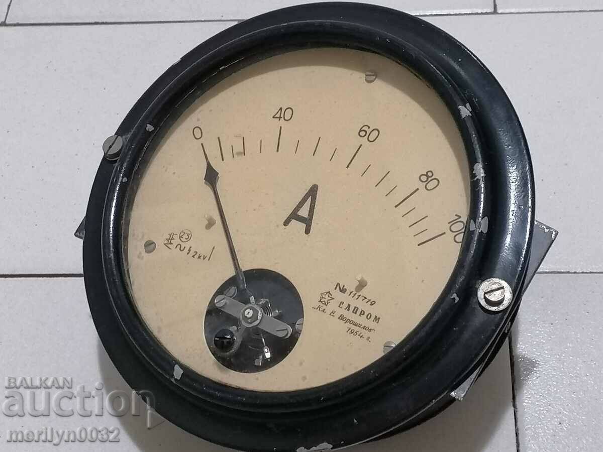 Electrical device for measuring current laboratory ammeter with price 57.00 BGN | € 29.14 Electrical device for measuring current laboratory ammeter with price 57.00 BGN | € 29.14