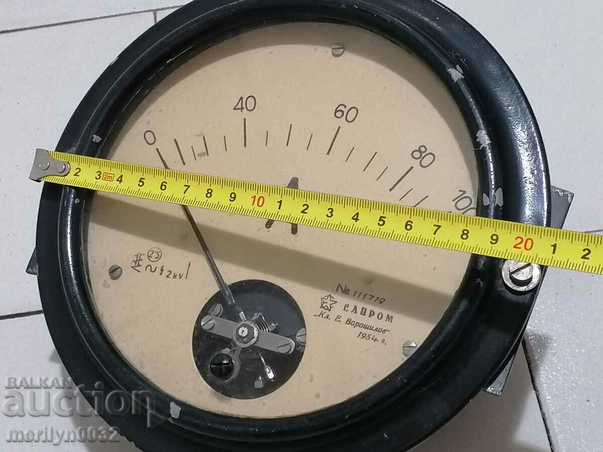 Auction Electrical device for measuring current laboratory ammeter Auction Electrical device for measuring current laboratory ammeter