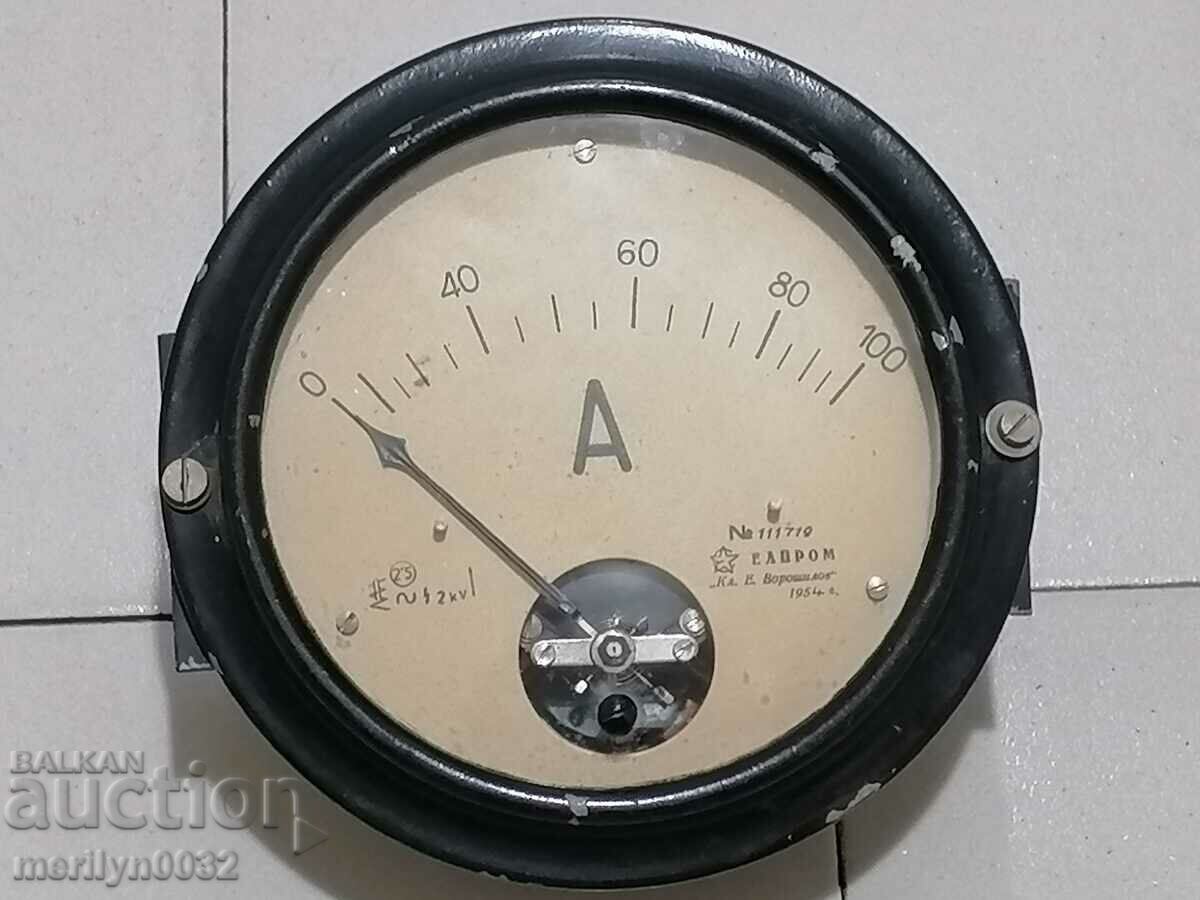 Delivery of Electrical device for measuring current laboratory ammeter Delivery of Electrical device for measuring current laboratory ammeter