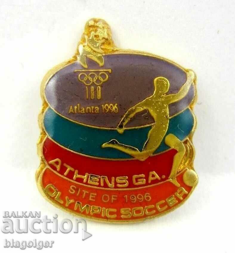 Olympic Games-Atlanta, USA-1996-Football tournament-Badge