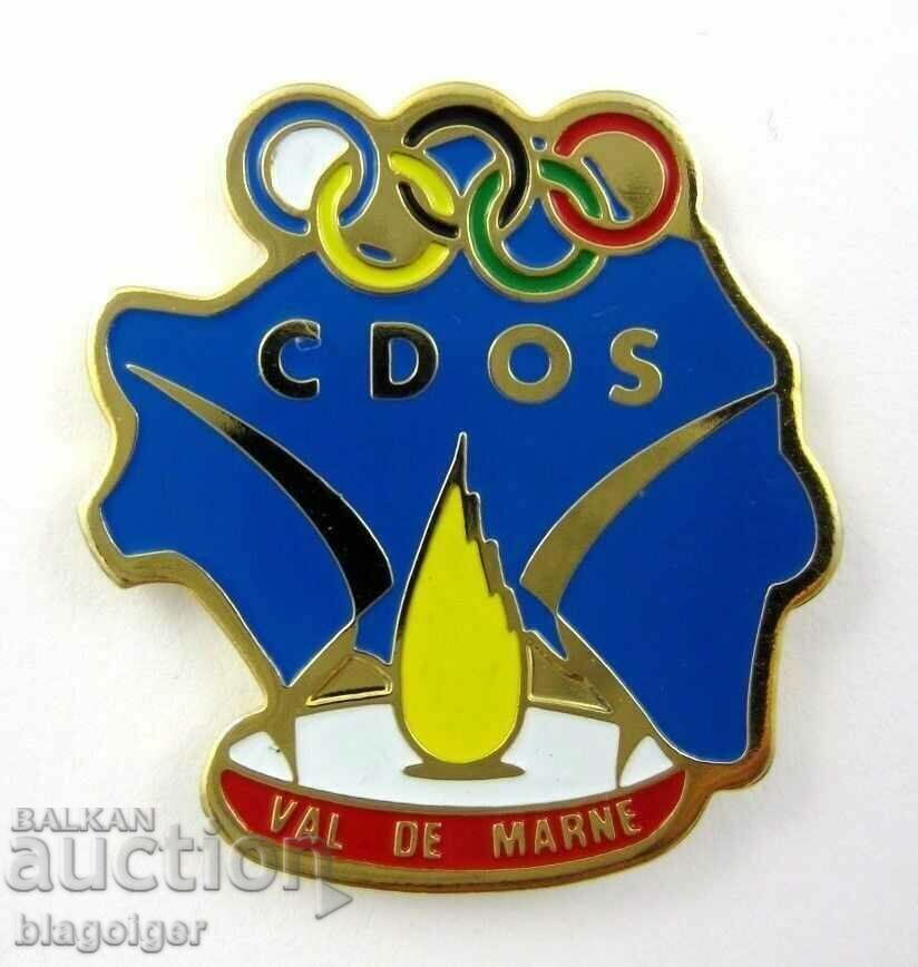 Auction French Olympic badge Auction French Olympic badge