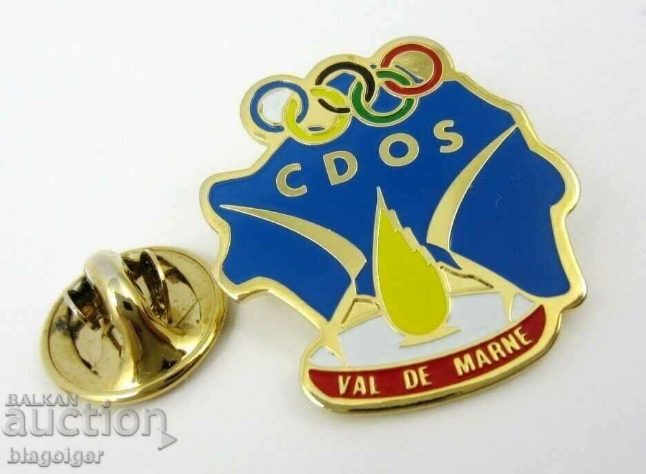 French Olympic badge