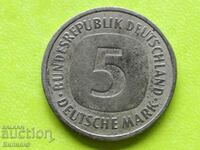 5 марки 1987 ''J'' ФРГ Германия