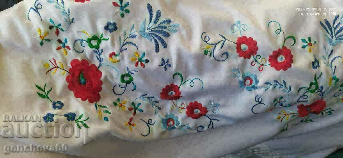 RETRO scarf 160cm with embroidery - 7 RETRO scarf 160cm with embroidery - 7
