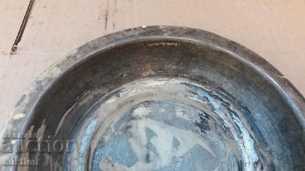 Delivery of WROUGHT RENAISSANCE COPPER PLATE, BOWL, TRAY Delivery of WROUGHT RENAISSANCE COPPER PLATE, BOWL, TRAY