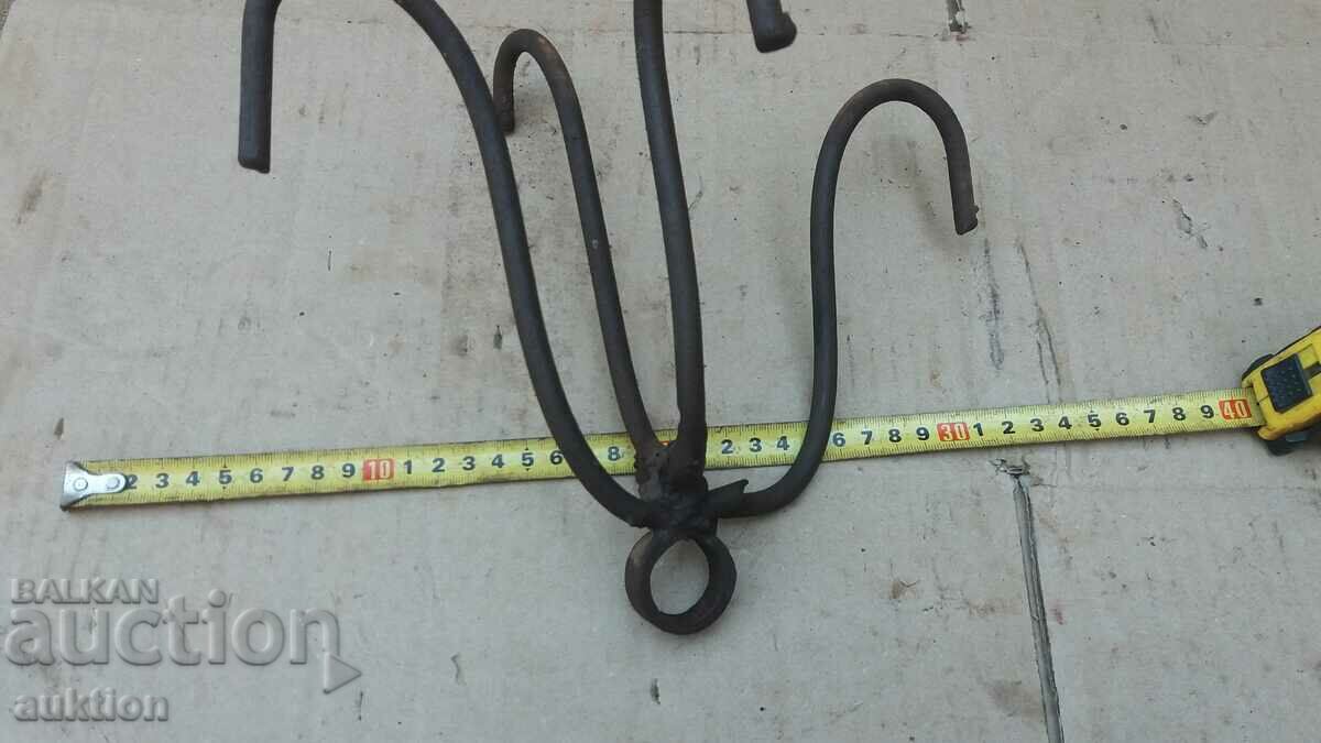 OLD HOOK, PICKLE FOR DRIVING COPPER FROM A WELL - 5 OLD HOOK, PICKLE FOR DRIVING COPPER FROM A WELL - 5