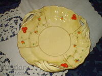 Vintage Hand Painted Large Ceramic Bowl Marking