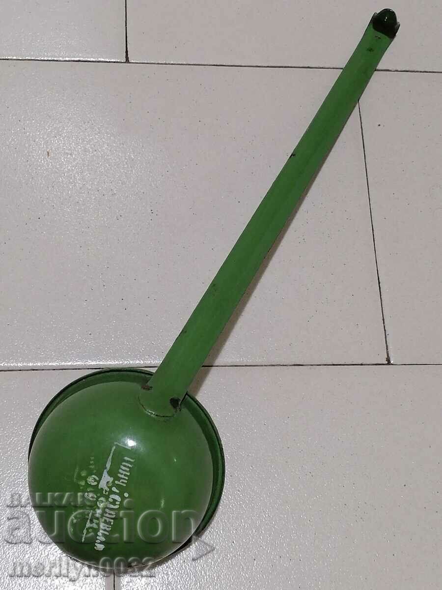 Old spoon with enamel, lamb early wound, PRB with price 33.00 BGN | € 16.87 Old spoon with enamel, lamb early wound, PRB with price 33.00 BGN | € 16.87