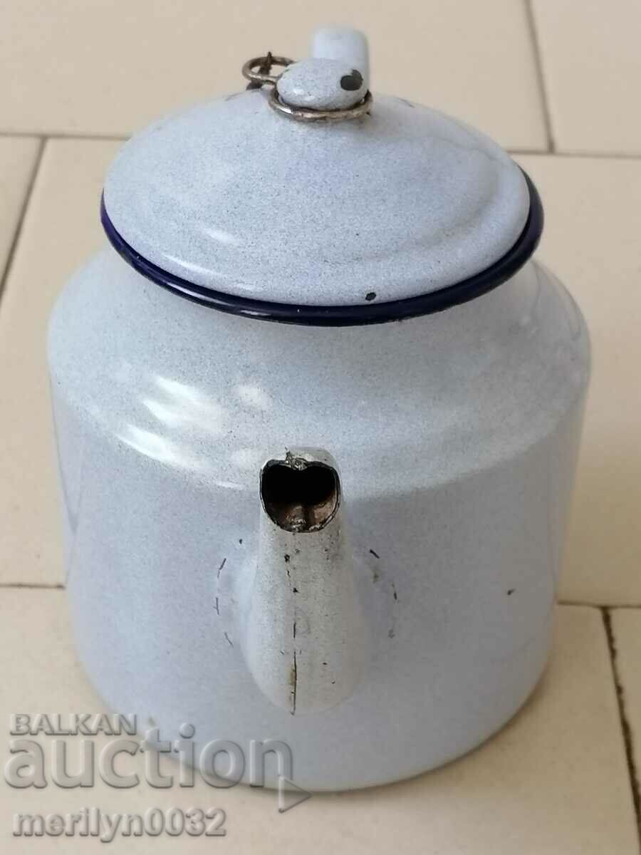 Delivery of Enameled teapot, soup with enamel, Bulgaria Delivery of Enameled teapot, soup with enamel, Bulgaria