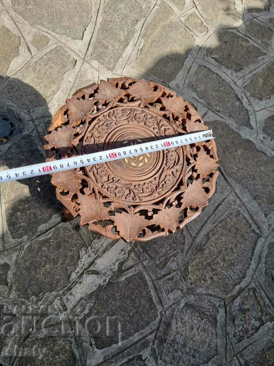 Indian wooden table with price 85.00 BGN | € 43.46 Indian wooden table with price 85.00 BGN | € 43.46