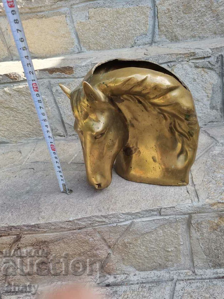 Bronze figure. Horse