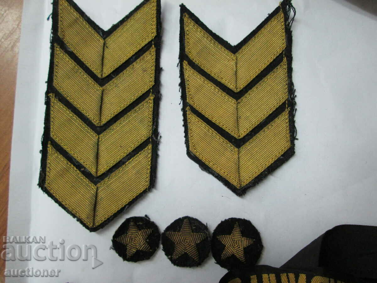 LOT NAVY PATCHES-EARLY SOC with price 50.00 BGN | € 25.56 LOT NAVY PATCHES-EARLY SOC with price 50.00 BGN | € 25.56