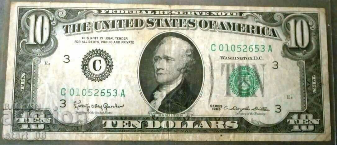 10 USD 1950A