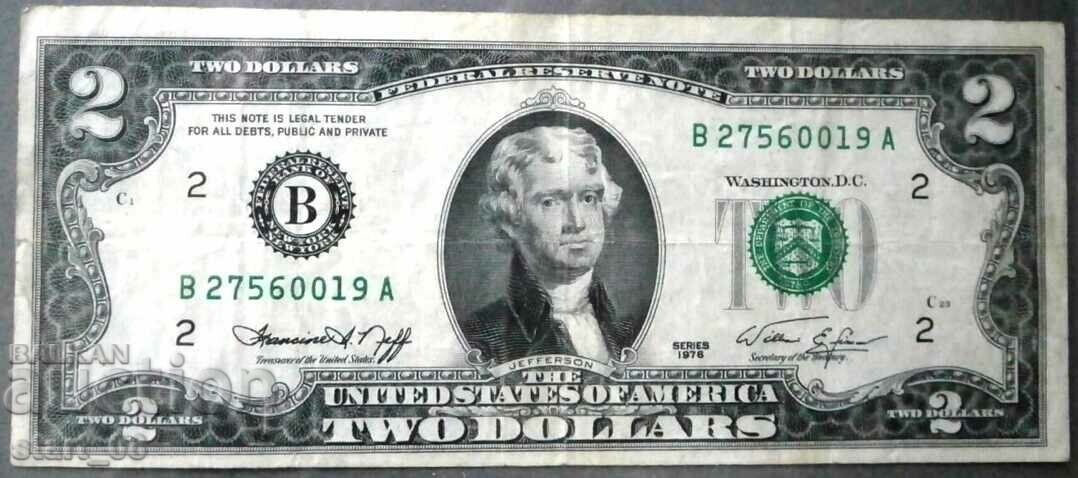 2 dolari 1976