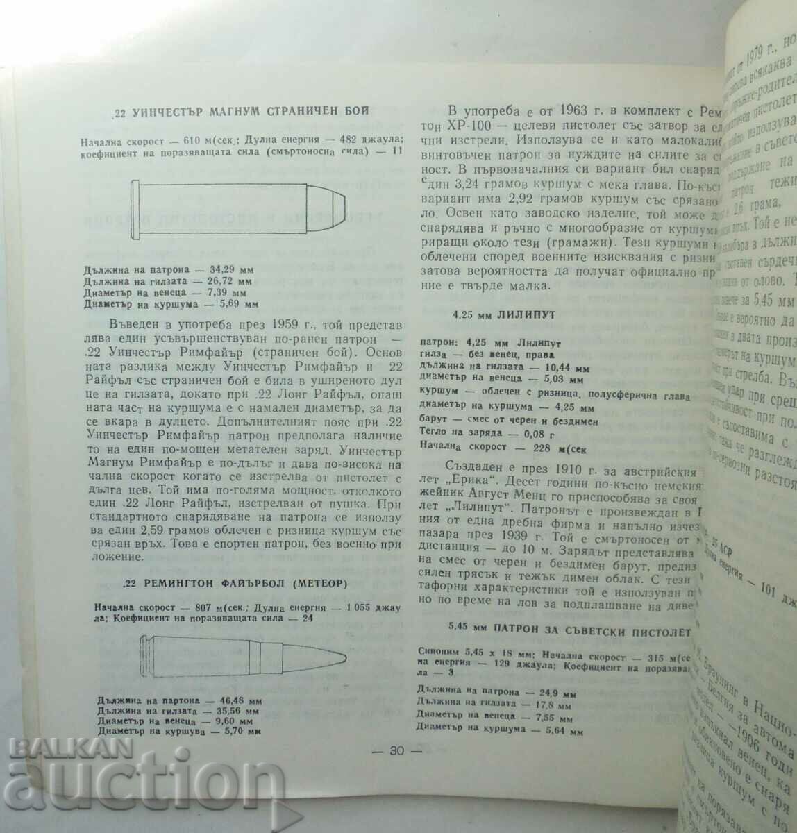 Auction Rifle ammunition - Stoyan Indzhiev 1991 Auction Rifle ammunition - Stoyan Indzhiev 1991