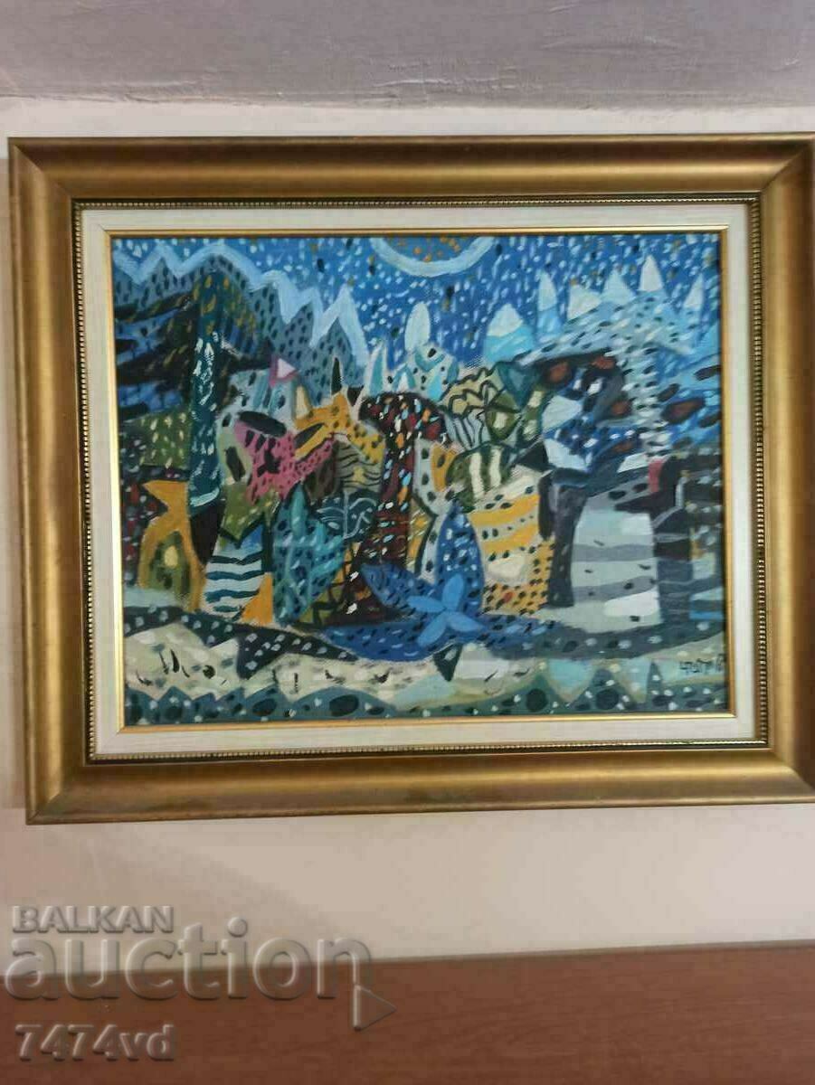 CHAVDAR PETROV'S PAINTING, NOT SHOWN FROM A PRIVATE COLLECTION! - 6 CHAVDAR PETROV'S PAINTING, NOT SHOWN FROM A PRIVATE COLLECTION! - 6