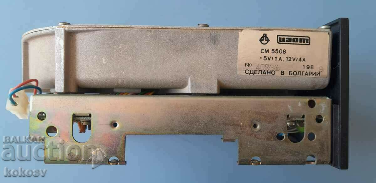 Auction Bulgarian retro hard disk HDD Izot CM 5508 * CM 5508 (2) Auction Bulgarian retro hard disk HDD Izot CM 5508 * CM 5508 (2)