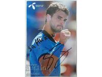 Grigor Dimitrov - Card with autograph / tennis