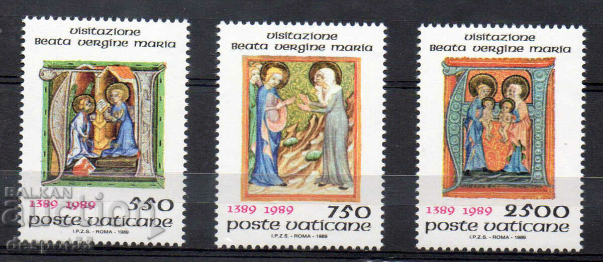1989. The Vatican. Feast of the Visitation of the Virgin Mary.