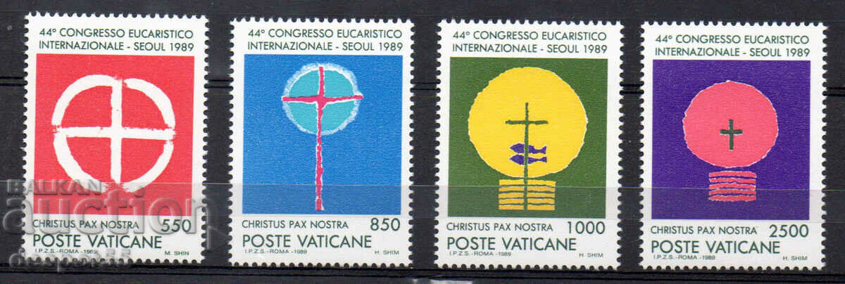 1989. The Vatican. International Congress in Seoul.