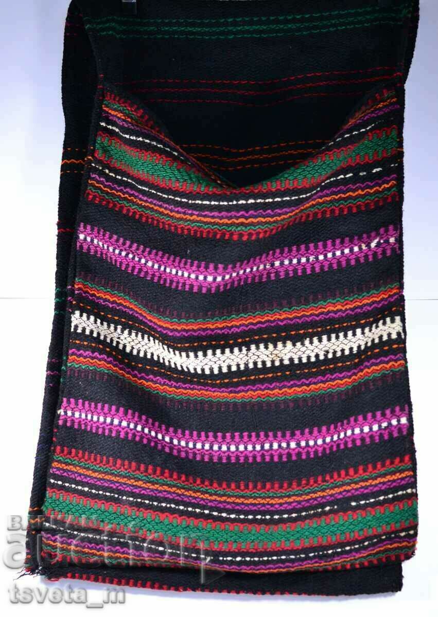 Authentic woven woolen saddlebags