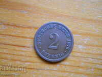 2 Pfennig 1876 - Γερμανία ( A )