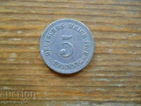 5 Pfennig 1908 - Γερμανία ( A )