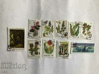 Πακέτο ΕΣΣΔ Flora 10 τεμάχια Γραμματόσημα
