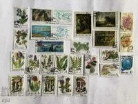 USSR Package Flora 25 pieces Stamps
