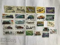 Πακέτο ΕΣΣΔ Μεταφορές και Επικοινωνίες 25 γραμματόσημα