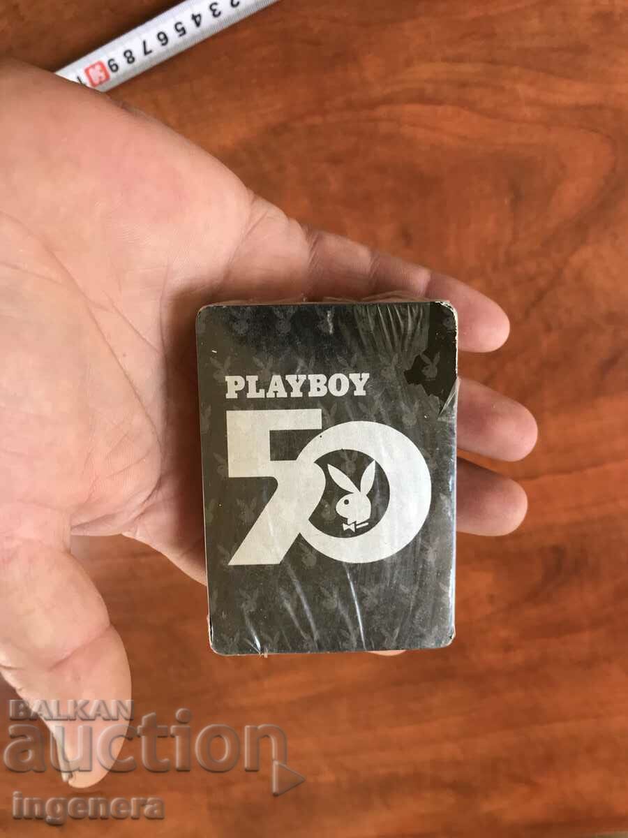 NEW ADVERTISING "PLAYBOY" CARD DECK-52+2 with price 15.00 BGN | € 7.67 NEW ADVERTISING "PLAYBOY" CARD DECK-52+2 with price 15.00 BGN | € 7.67
