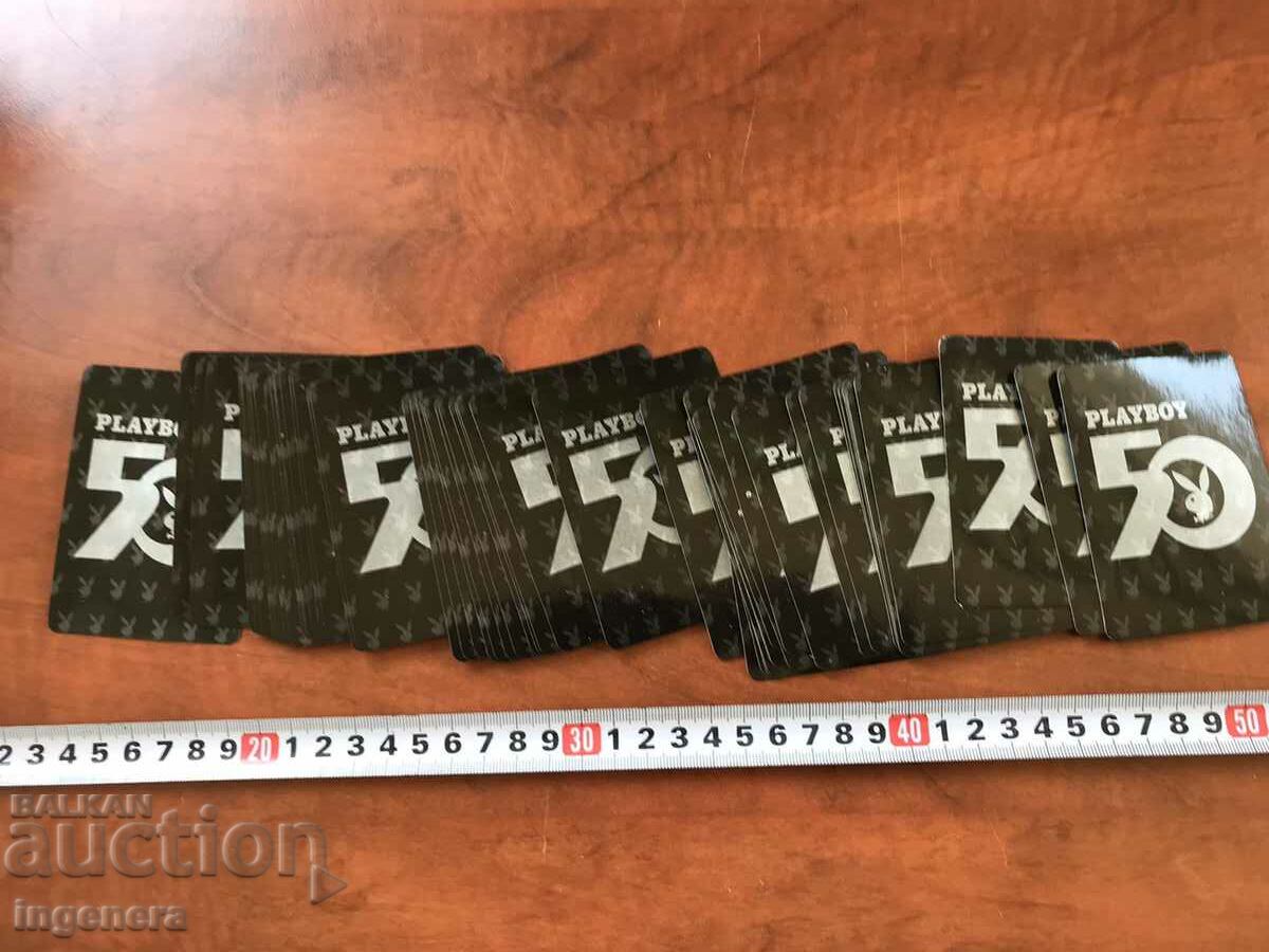 Δημοπρασία ΚΑΡΤΕΣ ΓΙΑ ΠΑΙΧΝΙΔΙ ΝΕΑ ΔΙΑΦΗΜΙΣΗ "PLAYBOY"-52+2 ΣΕ ΚΟΥΤΙ