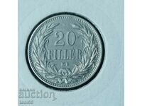 Hungary 20 fillers 1908