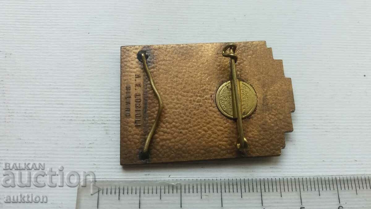 Rarity - OLYMPIC BADGE - BRONZE GREECE 1960 - 5 Rarity - OLYMPIC BADGE - BRONZE GREECE 1960 - 5