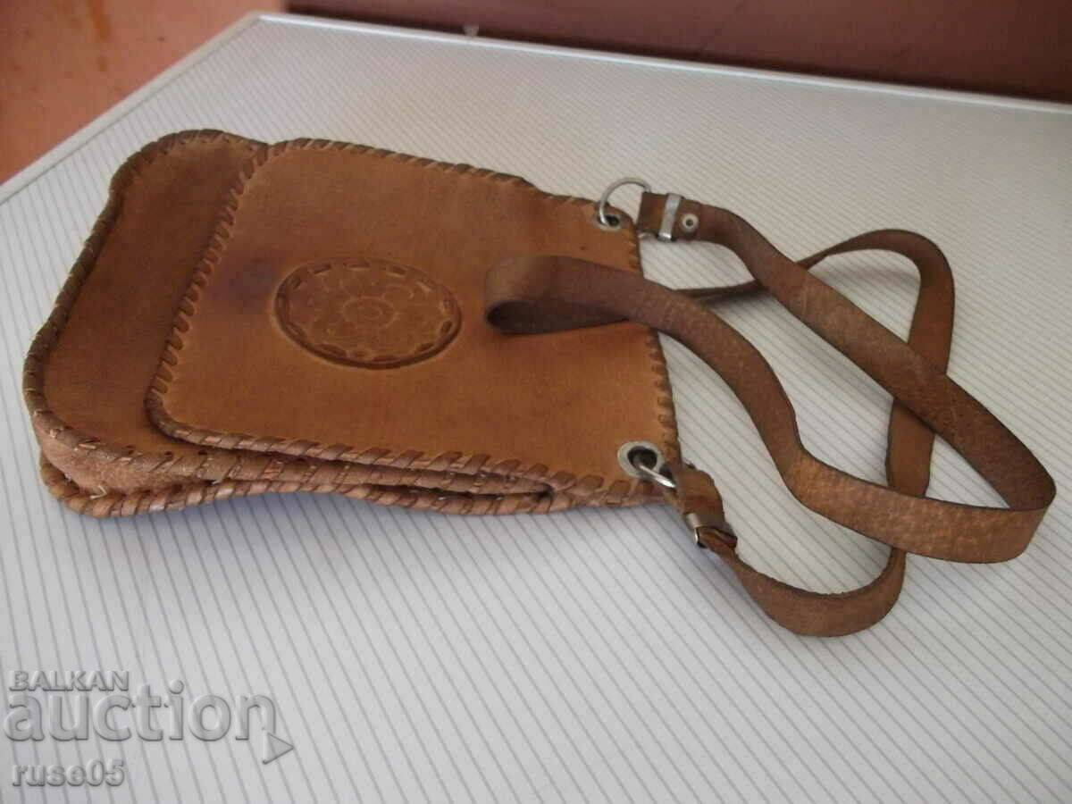 Auction Women's est. leather shoulder bag by Mr. "SBH" from Sotsa Auction Women's est. leather shoulder bag by Mr. "SBH" from Sotsa