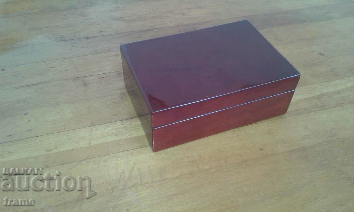 Tissot mahogany watch box