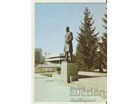 Card Bulgaria Botevgrad Monument to Hristo Botev 3*