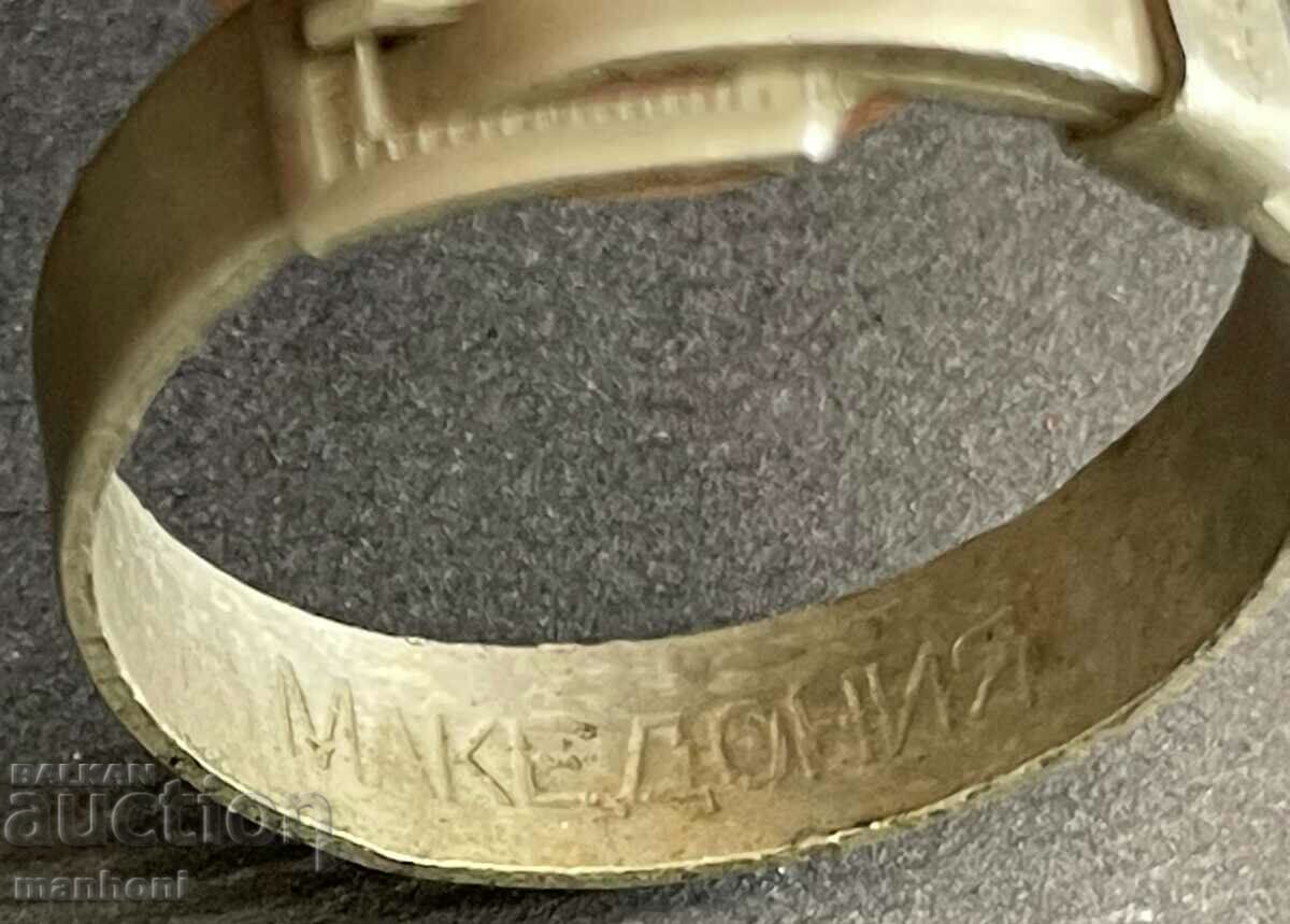 Auction 5393 Kingdom of Bulgaria military ring 2nd Army 1915-1917. Auction 5393 Kingdom of Bulgaria military ring 2nd Army 1915-1917.