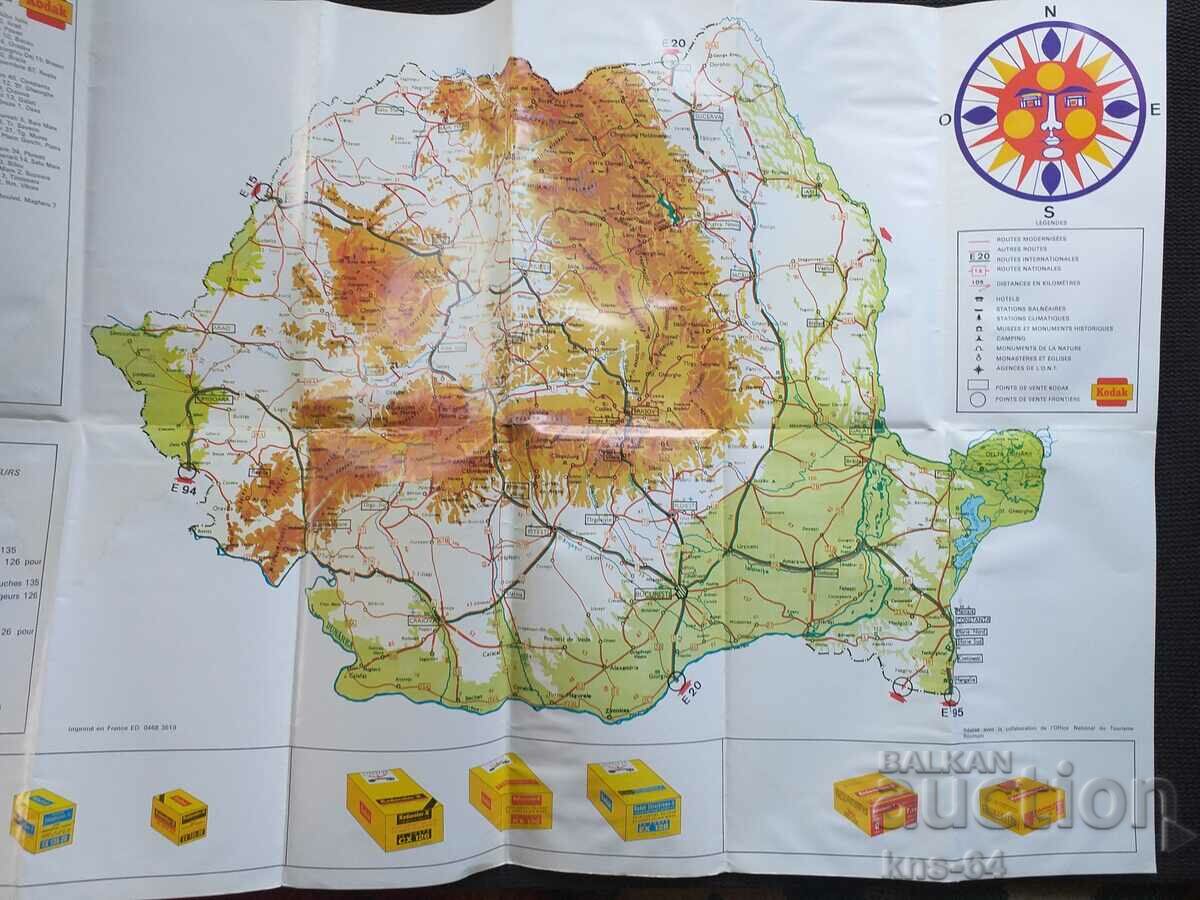 Romania Map Kodak - 6