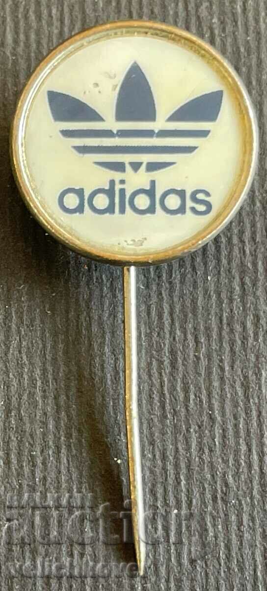 35031 West Germany advertising sign Adidas company 70s.