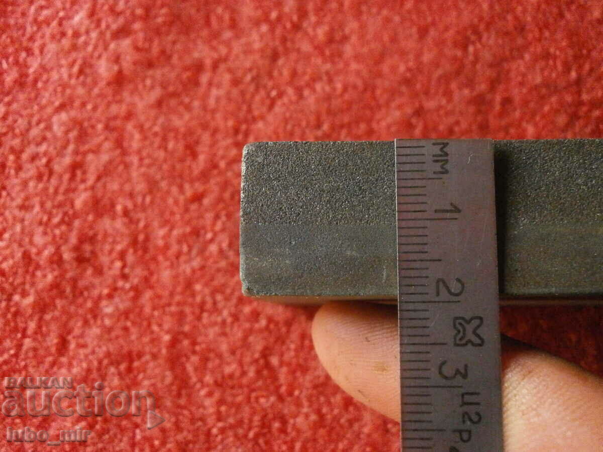 OLD QUALITY TWO SIDED STONE - BELGIUM - 6 OLD QUALITY TWO SIDED STONE - BELGIUM - 6