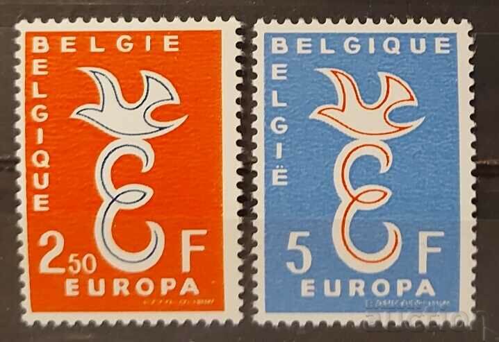 Βέλγιο 1958 Europe CEPT Birds MNH
