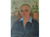 Picture, portrait, Bulgarian. author, 1970s, BZC